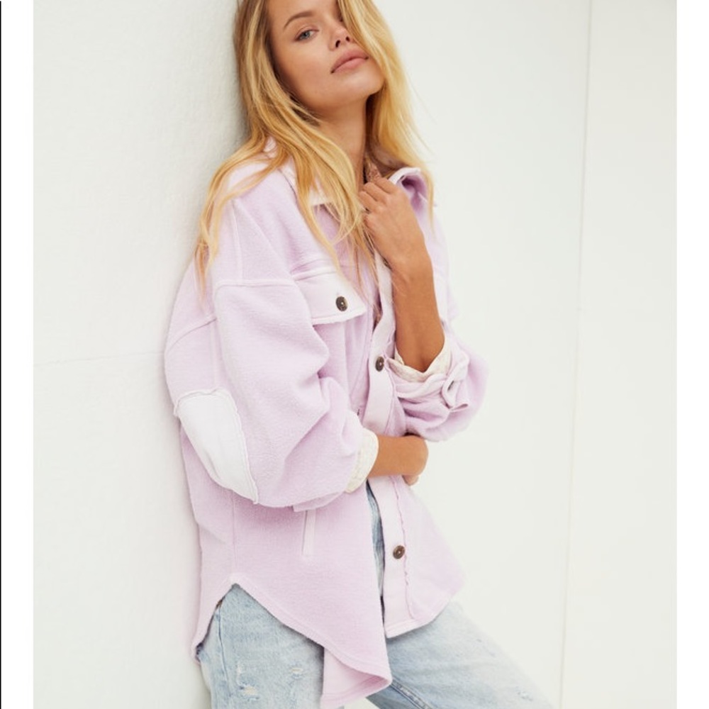 Free People Lavender Jacket